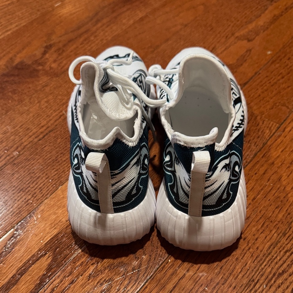 Philadelphia Eagles sneakers men 8.5-9 woman’s 11-11.5 - Picture 5 of 10